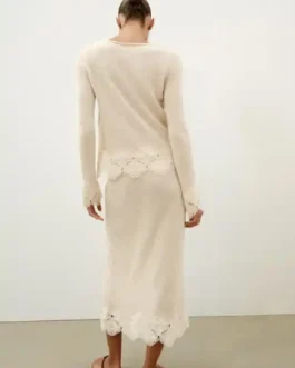 FALDA RÚSTICA CROCHET